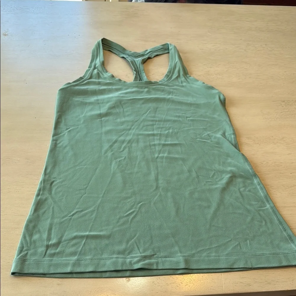 lululemon athletica Racerback Tank Top in Sage Green